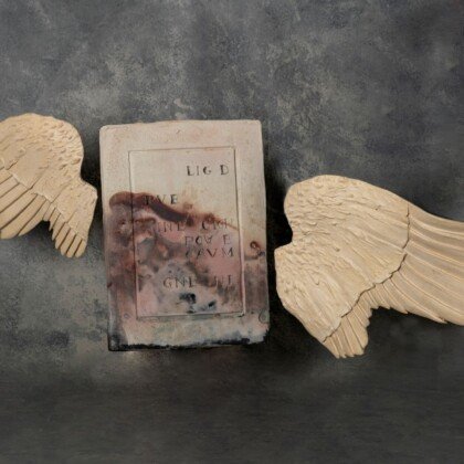 . “Όχημα” 26x30x17 εκ. επιτοίχειο, πηλός stoneware, αναγωγικό ψήσιμο σε πυροδοχείο για την έκθεση “ΕΓΚΥΚΛΟΠΑΙΔΕΙΑ” Κέντρο Εικαστικών & Εφαρμοσμένων Τεχνών Παλλήνης. . “Όχημα” 26x30x17 εκ. επιτοίχειο, πηλός stoneware, αναγωγικό ψήσιμο σε πυροδοχείο για την έκθεση “ΕΓΚΥΚΛΟΠΑΙΔΕΙΑ” Κ...